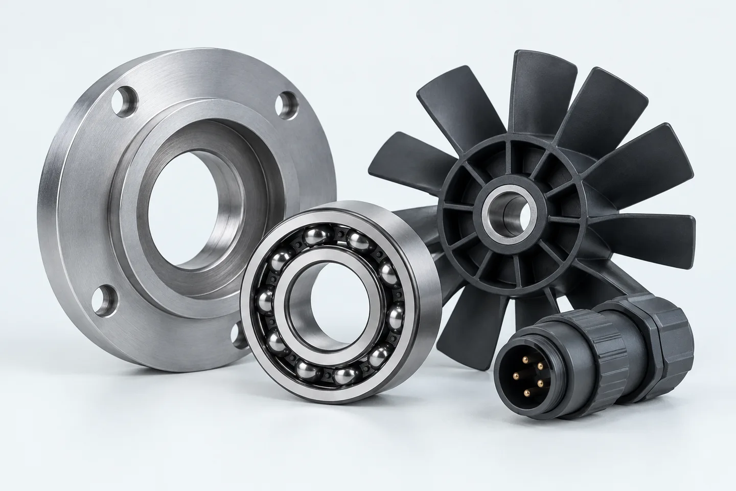 Motor Spare Parts — Motor illustration